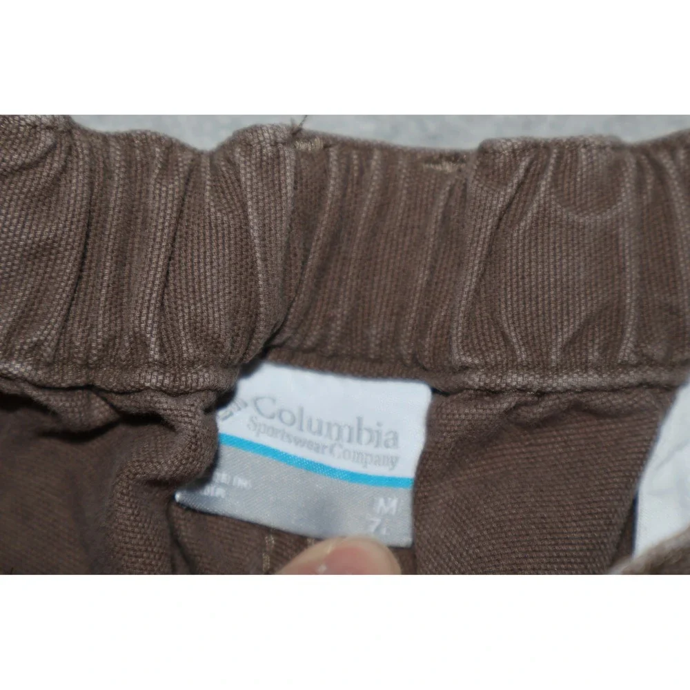 Columbia PFG Cargo Shorts Mens Medium Gray Performance Fishing Gear